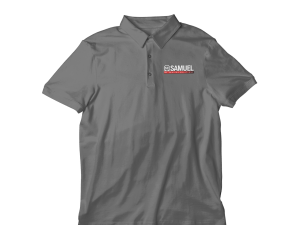 Samuel Men's Polo - Gray (Denver Office)